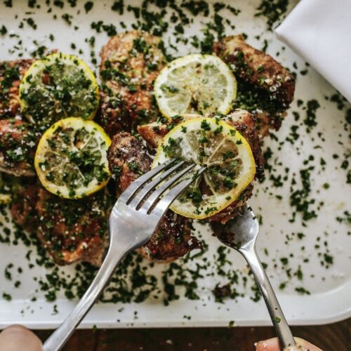 Herb and Garlic Roast Chicken