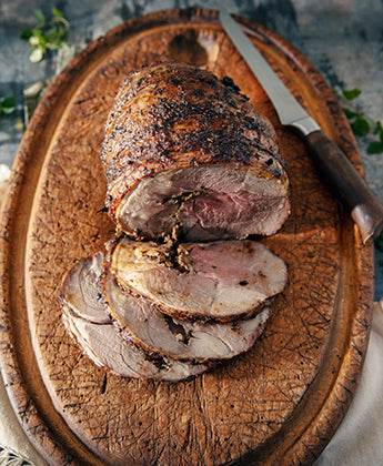 Seasoned Leg of Lamb Roast