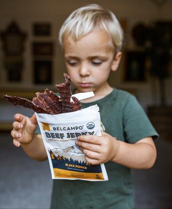 Organic Black Pepper Beef Jerky